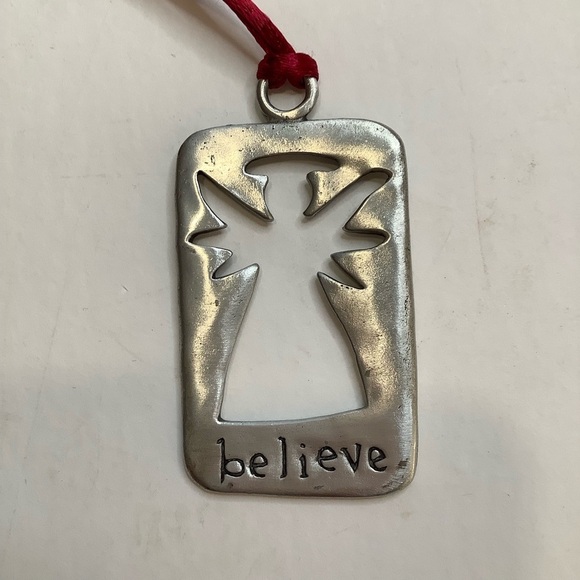 2/$30 SEAGULL Pewter Hanging Angel Ornament - Picture 5 of 7